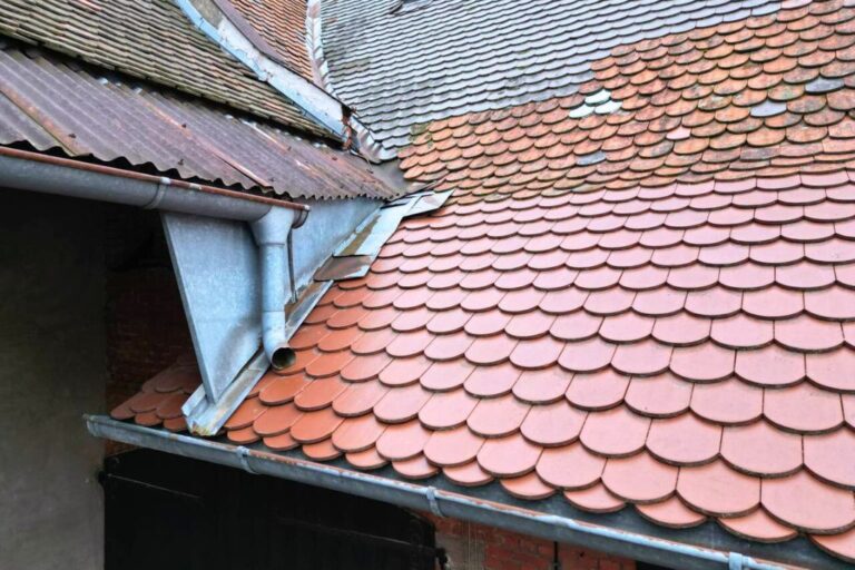 Ziegeldach Reparatur