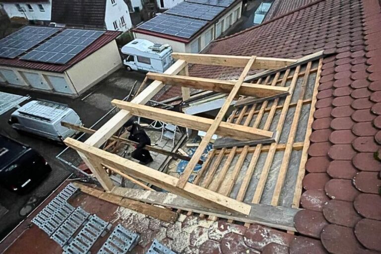 neue Gaupe Ziegeldach